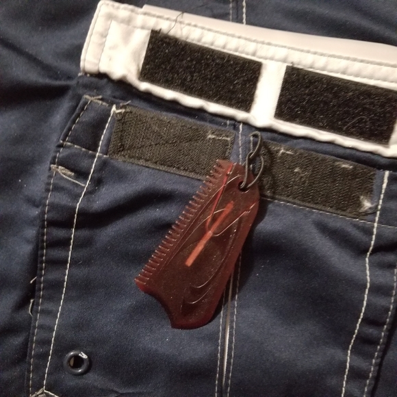 O'Neill Navy Blue Swim Surf Logo Board Shorts 2000s Men's Size 32 Inseam 11.5 - Picture 6 of 10